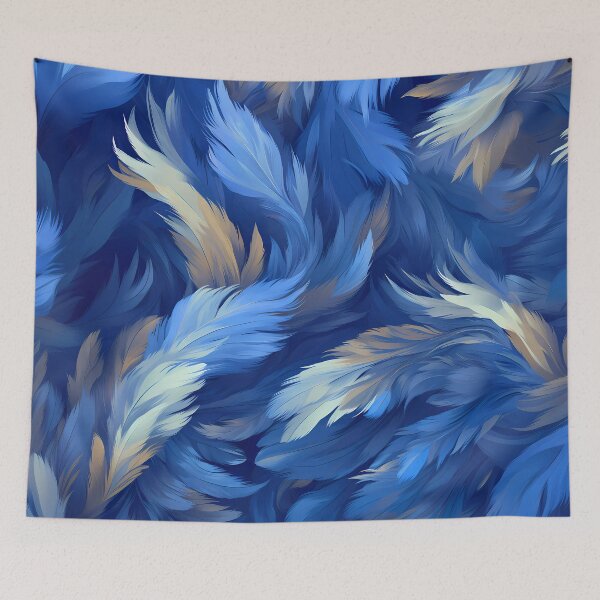 Item preview, Blue Feather Elegance designed and sold by Faellery.