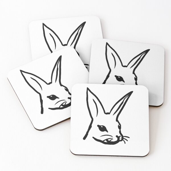 Item preview, Rabbit Line Art Face designed and sold by Animo Pack.