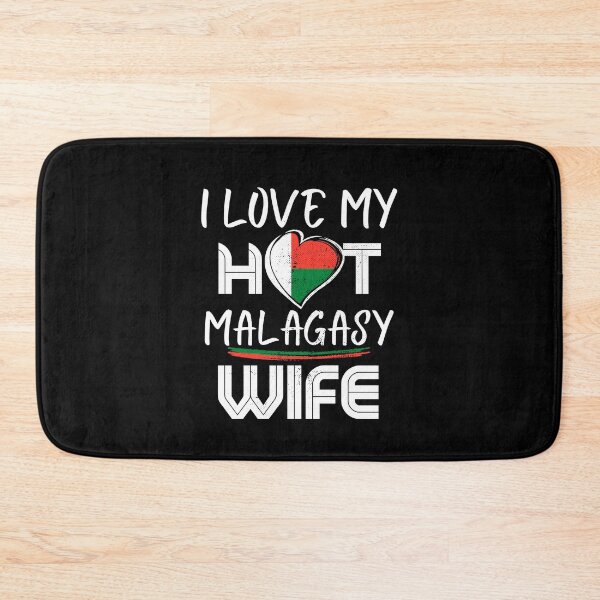 Item preview, I Love My Hot Malagasy Wife Madagascar Husband designed and sold by Furahisha.