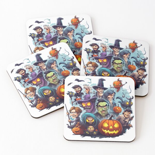 Item preview, Halloween Enchantment: Real Meets Vector Magic designed and sold by aiartbay.