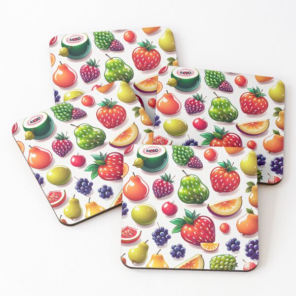 Item preview, Refreshing Vivid Color Fruit Pattern designed and sold by pattern-atelier.