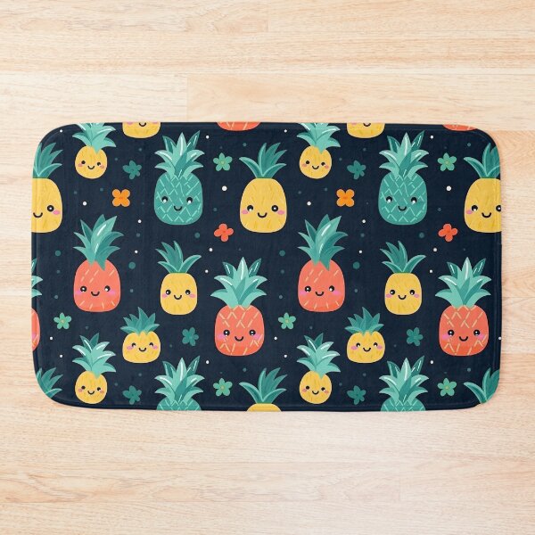 Item preview, cute pineapple seamless designed and sold by NatthyDesign.