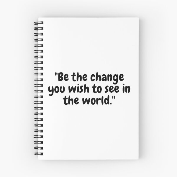 Item preview, Be the change you wish to see in the world. designed and sold by MaxKuB.