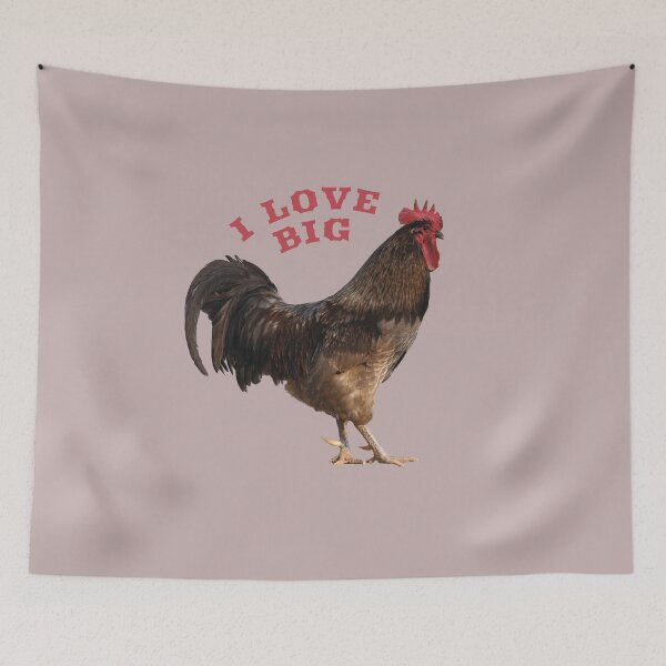 Item preview, I love big rooster designed and sold by gayishdesign.