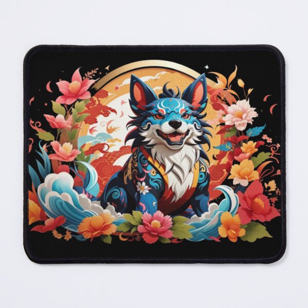 Item preview, Majestic great Sushi dog in digital painting style. designed and sold by BGRS.