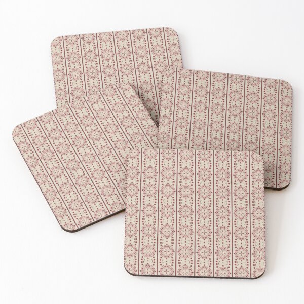 Item preview, Mediterranean Vintage Pink Tiles  designed and sold by Anna Lemos.