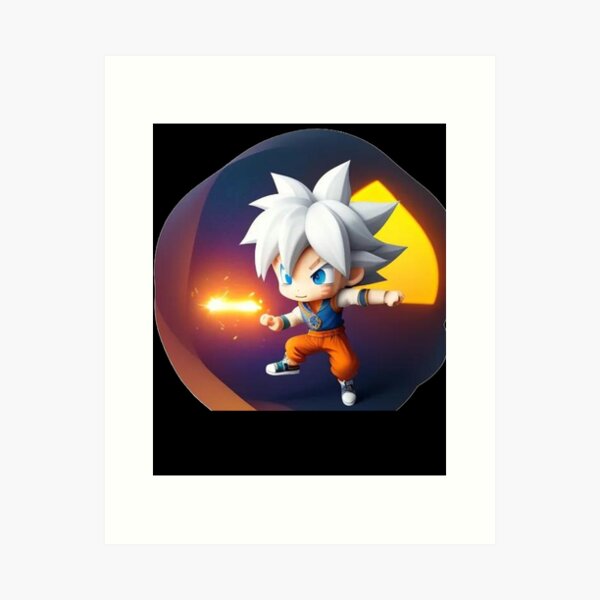 Dragonball Sticker - Goku Chibi 2 Art Print for Sale by PuppyPals3