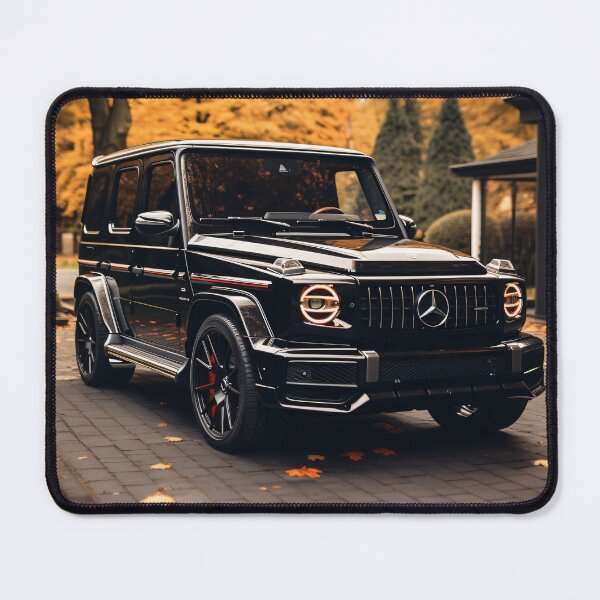 Item preview, Mercedes G-Class AMG in autumn designed and sold by DynamicPosters.