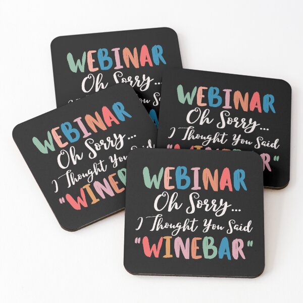 Item preview, Webinar Oh Sorry I Thought You Said Winebar designed and sold by SunfullyYours.