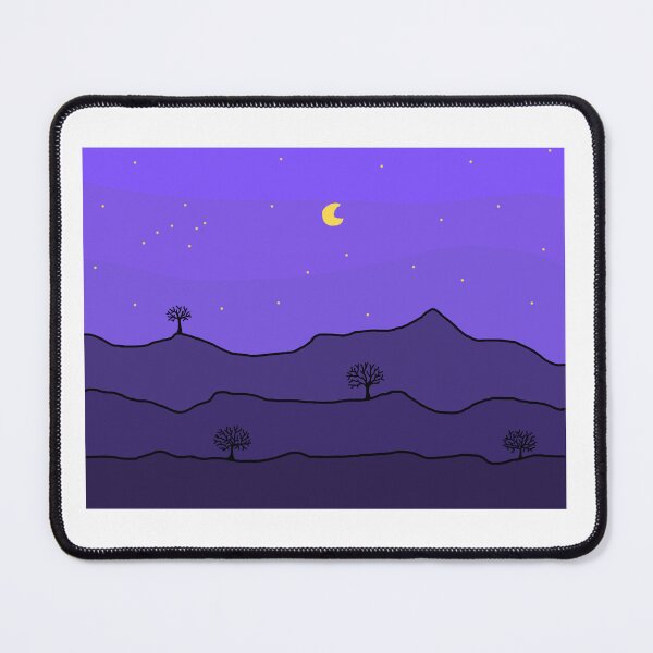 Item preview, Midnight landscape  designed and sold by Colours  And Joy.