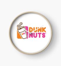 Dunk nuts Clock