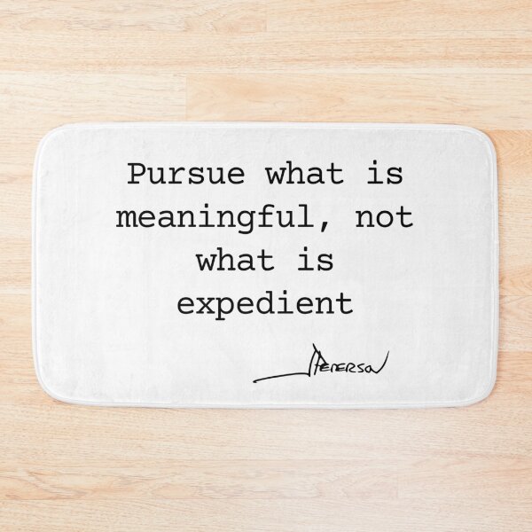 Item preview, pursue what is meaningful - Jordan Peterson designed and sold by LoneMaverick.