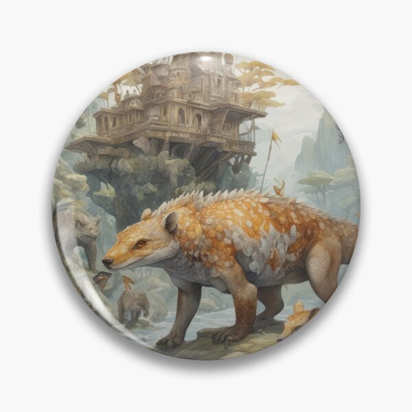 Item preview, Wild Lands Filled with Fantastical Creatures designed and sold by ArtbyAdrian.