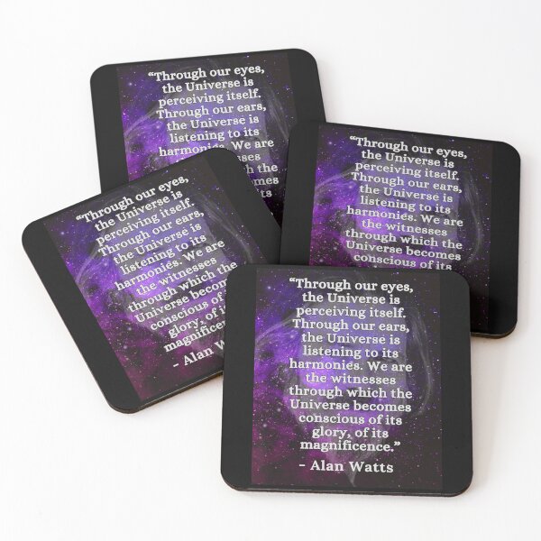 Item preview, Alan Watts Quote designed and sold by Beyond The Veil.