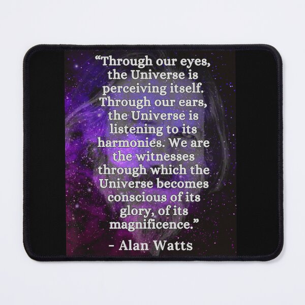 Item preview, Alan Watts Quote designed and sold by Beyond The Veil.
