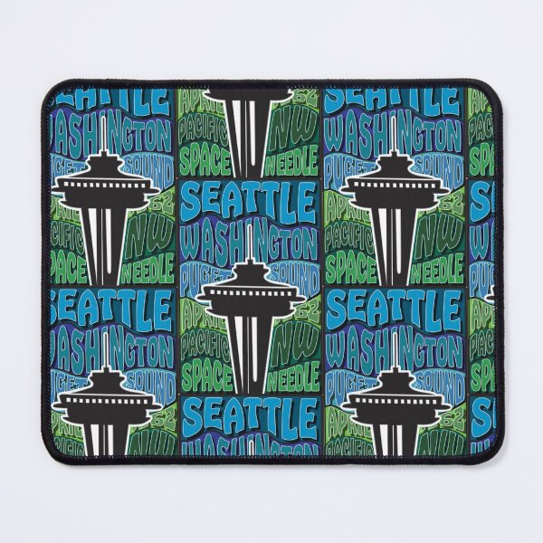 Item preview, Artistic Seattle Space Needle designed and sold by Kreativechaos.