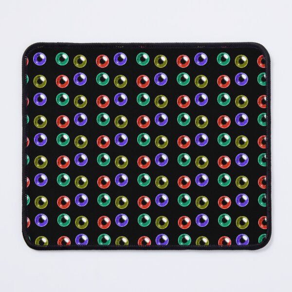 Item preview, Blue Green Yellow Red Iris Sticker Pack by ZeesDesign on Redbubble designed and sold by ZEESDESIGN.