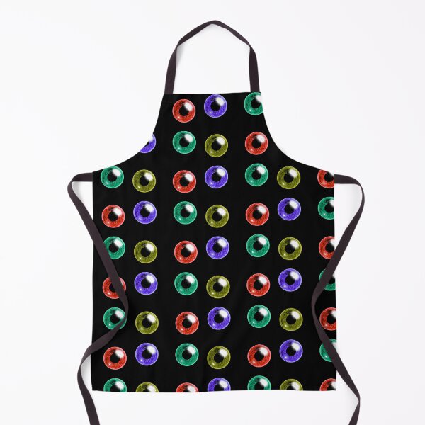 Item preview, Blue Green Yellow Red Iris Sticker Pack by ZeesDesign on Redbubble designed and sold by ZEESDESIGN.
