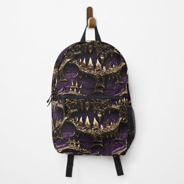 Item preview, Vampire Metallic Teeth Purple Halloween Pattern designed and sold by Sturdust.