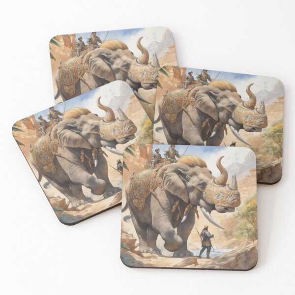 Item preview, War Elephant Tamers designed and sold by ArtbyAdrian.