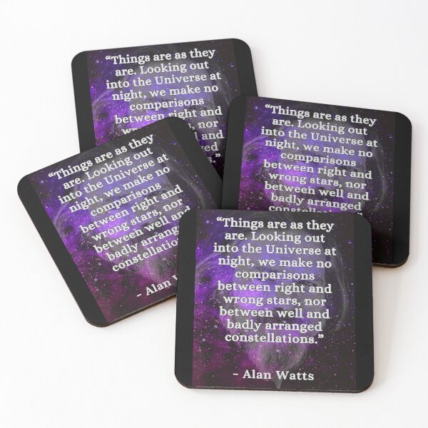 Item preview, Alan Watts Quote designed and sold by Beyond The Veil.