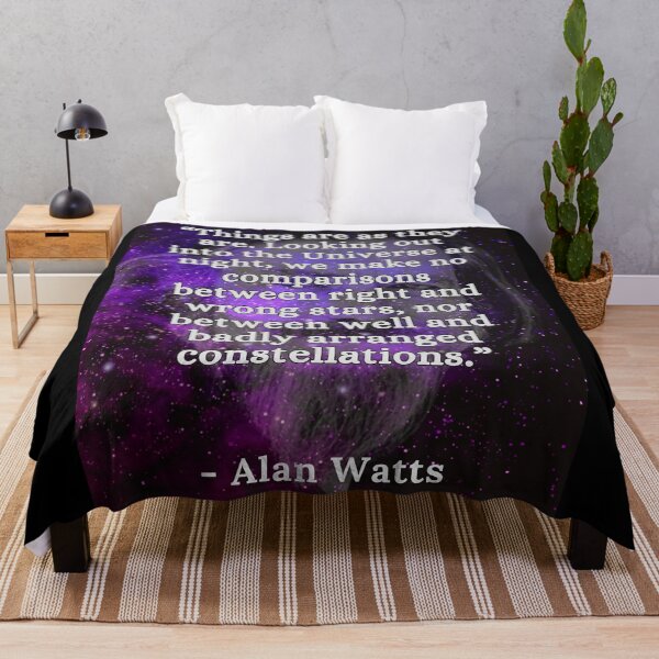 Item preview, Alan Watts Quote designed and sold by Beyond The Veil.
