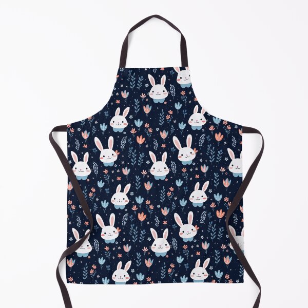 Item preview, cute rabbit seamless designed and sold by NatthyDesign.