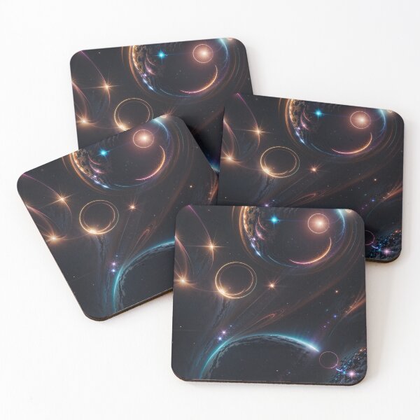 Item preview, Dreamy Electric Space Cartoon designed and sold by pattern-atelier.