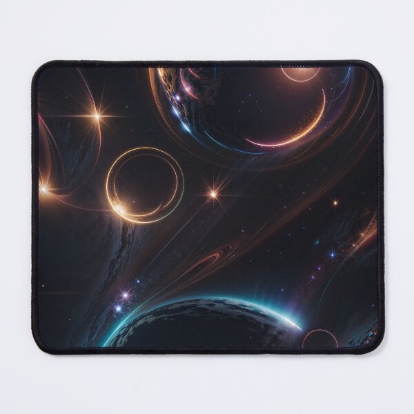 Item preview, Dreamy Electric Space Cartoon designed and sold by pattern-atelier.