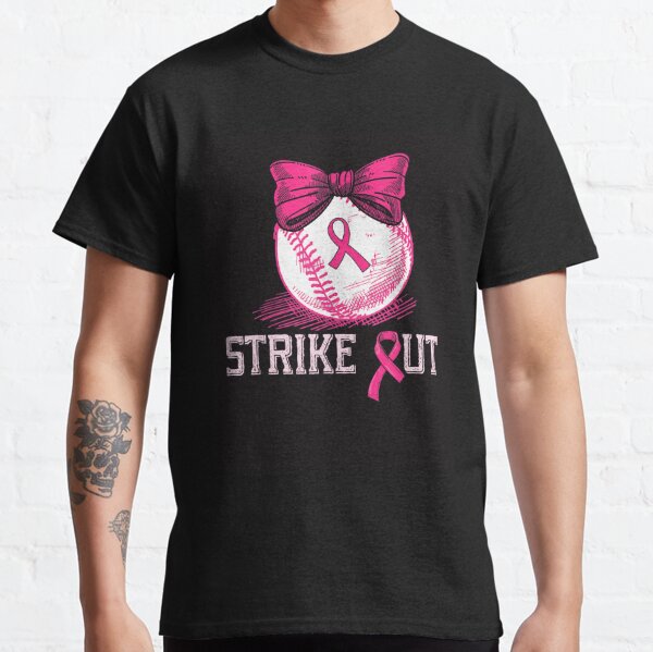 Breast Cancer Baseball T-Shirts for Sale