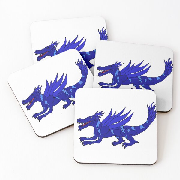Artikelvorschau, Blauer Drache entworfen und verkauft von LewisJ-Designs.