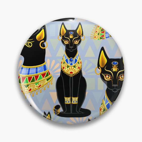 Item preview, Cat Ancient Egypt Deity Sacred Animal - 2 designed and sold by BluedarkArt.