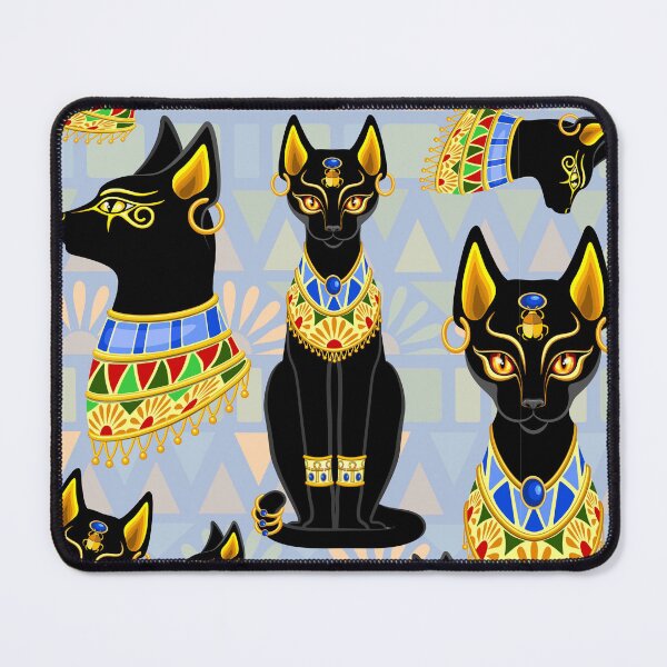 Item preview, Cat Ancient Egypt Deity Sacred Animal - 2 designed and sold by BluedarkArt.