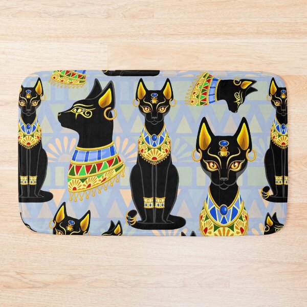 Item preview, Cat Ancient Egypt Deity Sacred Animal - 2 designed and sold by BluedarkArt.