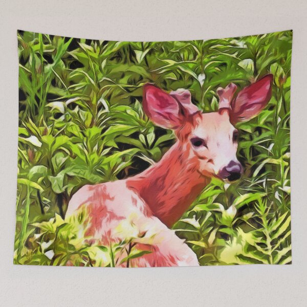 Item preview, Young Buck In The Meadow designed and sold by Finding Fortuity.