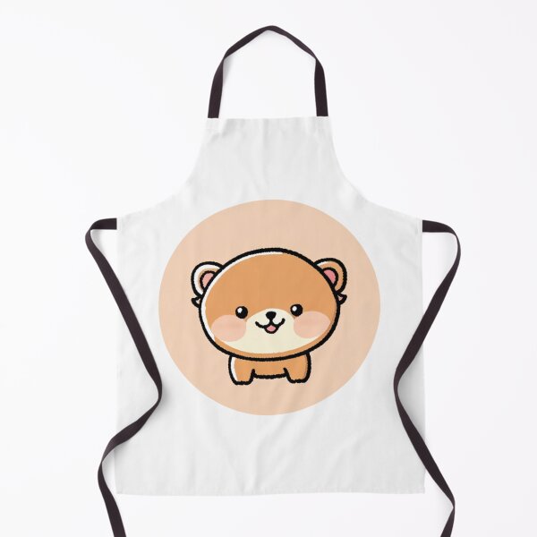 Item preview, Cute Puppy with little eyes | Orange puppy cartoon designed and sold by 1DreamerShop.