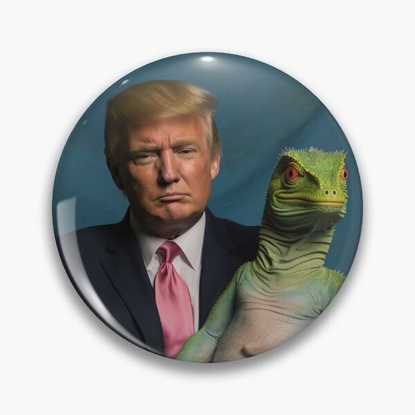 Item preview, Trump and his lizard designed and sold by Julia T.