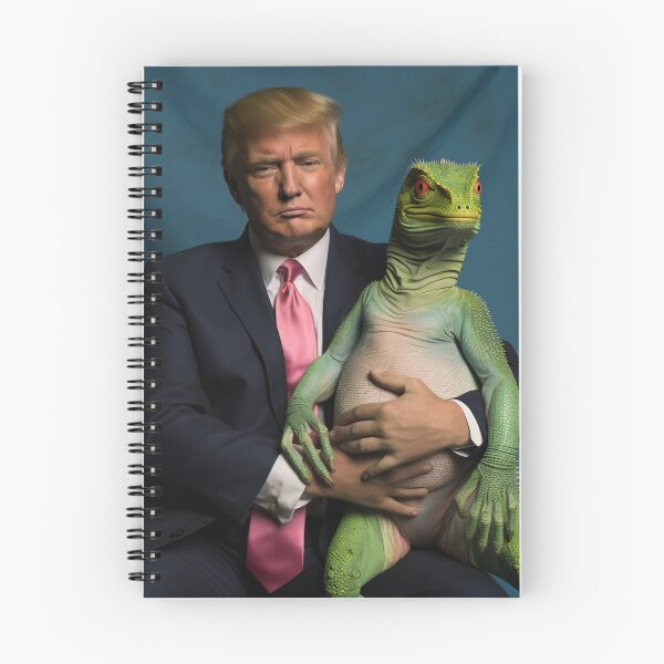Item preview, Trump and his lizard designed and sold by Julia T.