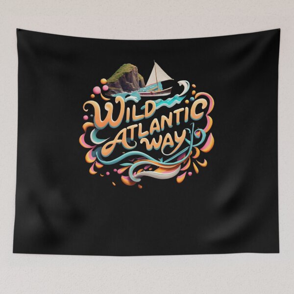Item preview, Wild Atlantic Way Ireland Irish Coastline designed and sold by OliDesigns.