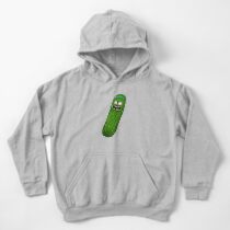Sudadera con capucha para niños Rick el tipo Pickle!