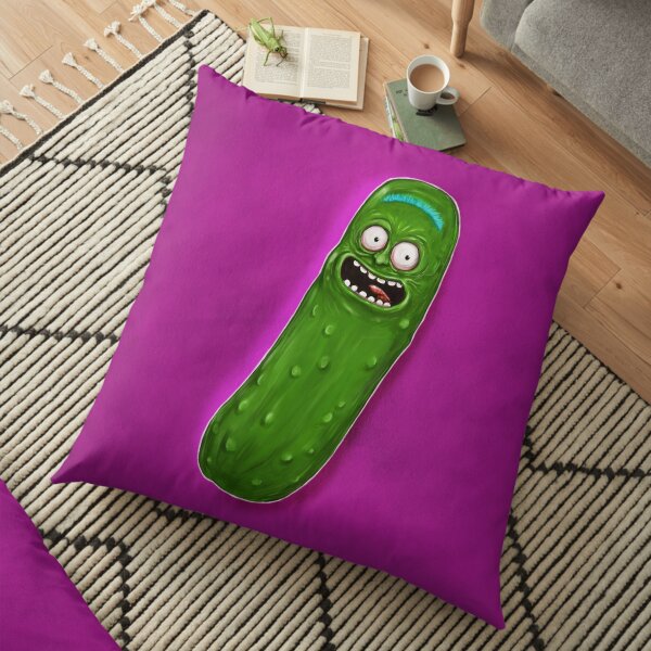 Rick the Pickle Dude! Floor Pillow