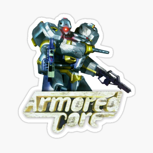 Vista previa del artículo con la obra «Armored Core 1 - Ps1 - Cubierta», diseñado y vendido por gerholdwinston.