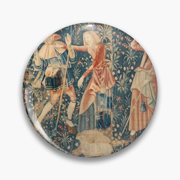 Item preview, Medieval tapestry with a scene of shepherds designed and sold by likiska.