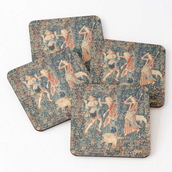 Item preview, Medieval tapestry with a scene of shepherds designed and sold by likiska.