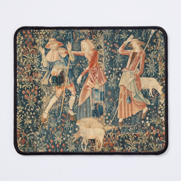 Item preview, Medieval tapestry with a scene of shepherds designed and sold by likiska.
