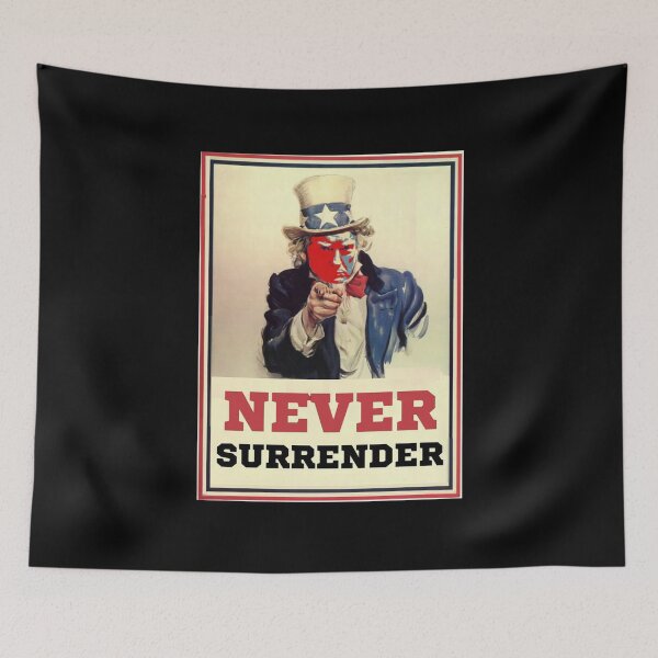 Item preview, Trump Mugshot Never Surrender designed and sold by walkandrun.