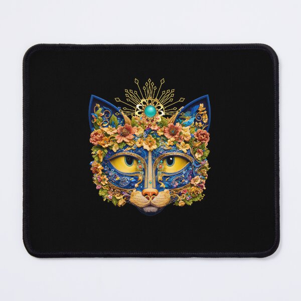 Item preview, Mystical masquerade cat in jewelry designed and sold by GorinART.