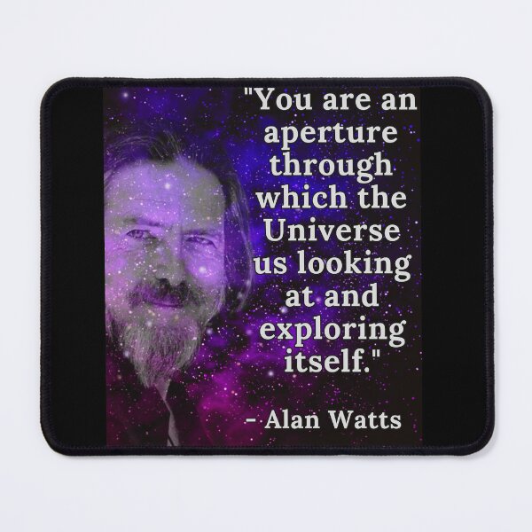 Item preview, Alan Watts Quote designed and sold by Beyond The Veil.