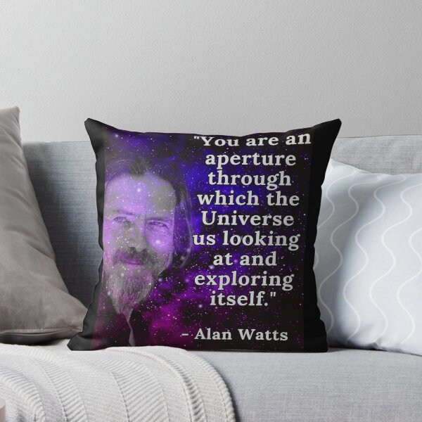 Item preview, Alan Watts Quote designed and sold by Beyond The Veil.