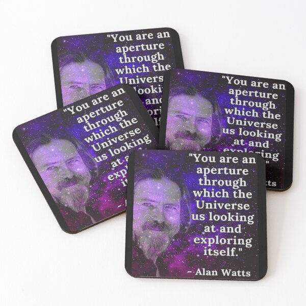 Item preview, Alan Watts Quote designed and sold by Beyond The Veil.